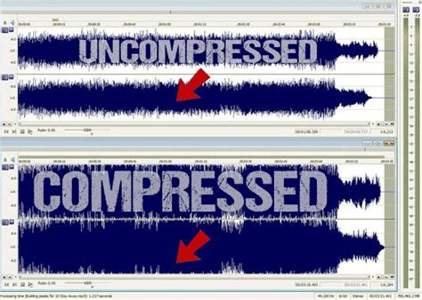 uncompressed audio sample